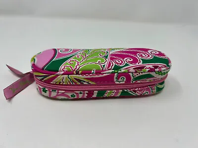 Vera Bradley Pink Paisley Zip Eyeglass Case • $6.99