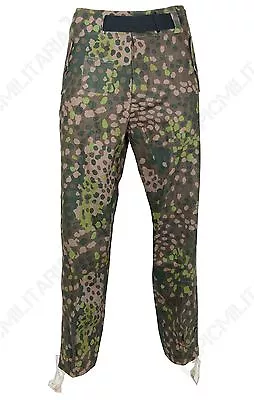 German Army Elite HBT PANZER TROUSERS Dot Peas Camouflage All Sizes WW2 Uniform • $178.15