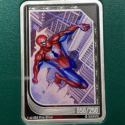 2023 Niue Marvel 1oz .999 Silver Spider Man 50/250 Item 6367 • $500