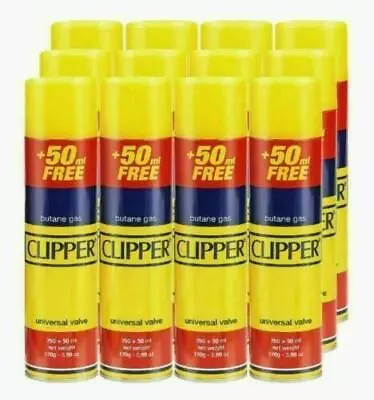 CLIPPER High Quality Universal Gas Lighter Butane Gas Fuel Fluid Refill 300ML • £4.23