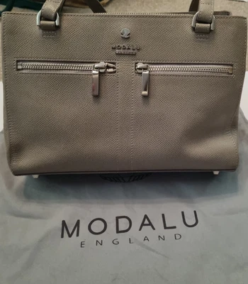 £35 • Buy  Modalu Leather Pippa Shark Tote Shoulder Bag- Used