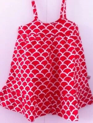 Oobi Sunny Red Sunshine Dress - Size 2 - RRP $39.95 • $19.95