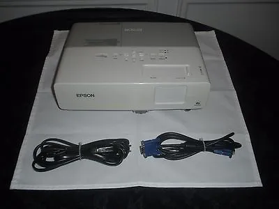 Epson Powerlite 83+ LCD Projector Model Emp-83H 877 Lamp Hour (Excellent) • $120