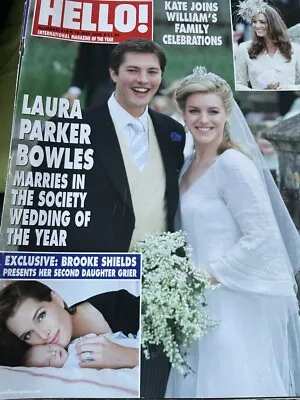 Hello #918 Kate Middleton Brooke Shields George Clooney Joanna Lumley Moore • £9.99