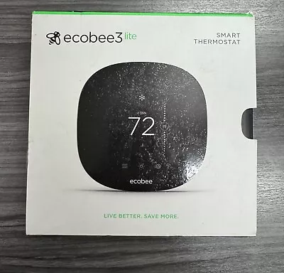 Ecobee3 Lite Smart Thermostat - Black (EB-STATE3LT-02)  #487 • $33