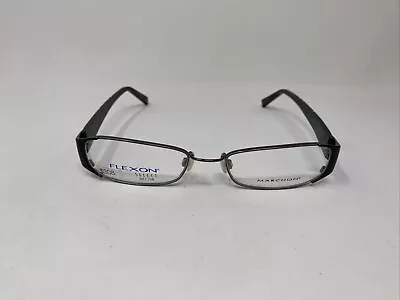 Marchon Flexon Select 1153 52/18/140 Black Gunmetal Eyeglasses Frame Ih63 • $55