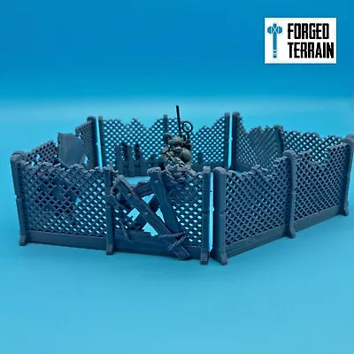 Wire Fences  - Scatter Terrain SciFi Scenery Wargaming Terrain D&D  • £6