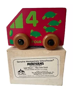 Genuine Montgomery Schoolhouse Minivans Counting Critters Turtle 4. Original Box • $9.89