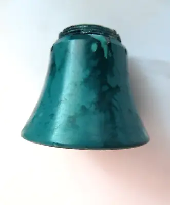 Antique Telephone Candlestick Western Electric  Green Marble Mouth Piece • $44