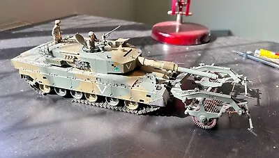 £15 • Buy Superb Tamiya Built Painted Model Kit 1/35 Japan JGSDF Type 90 Tank Mine Rollers