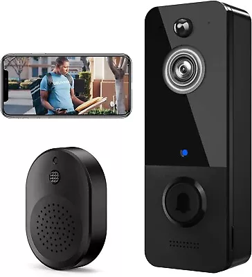 Wyze Video Doorbell With Chime (Horizontal Wedge Included) 1080p HD Video 3:4 • $96