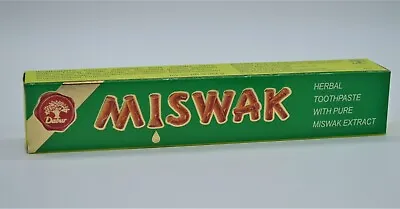 Dabur Herbal MISWAK Toothpaste - 100% Natural - Halal • £5