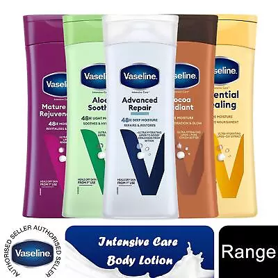 Vaseline Intensive Care Body Lotion 3 Pack 400ml • £10.49