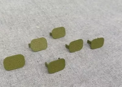 $160 • Buy Mercedes W123 Under Dashboard Kick Panel Clip Screw Cap Olive Green Set Of 6