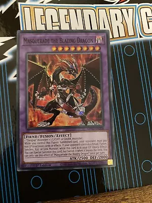 £5 • Buy Yu-Gi-Oh! 2022 Mega Tin MP22-EN208 Masquerade The Blazing Dragon