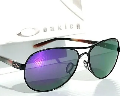 NEW* Oakley TIE BREAKER Aviator POLARIZED Galaxy Violet Womens Sunglass 4108 • $178.88