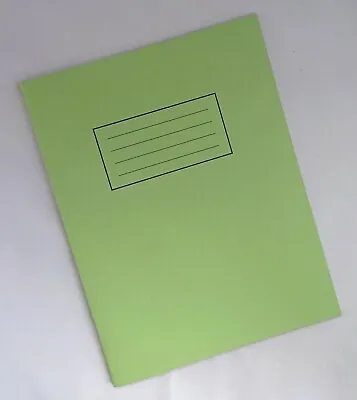 Silvine A5 Exercise Books 80 Pages School Work Children Homework - Lined Green • £3