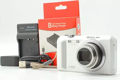 [Mint] CASIO EX-ZR500 High Speed Digital Camera EXILIM White 16.1MP 12.5x Japan • $189.90