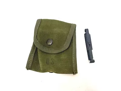 M-1956 Canvas O.D. Compass/First Aid Pouch NOS 1 Only • $39.50