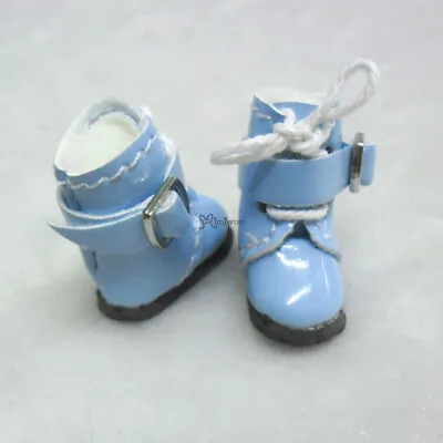 SBB006BLE Mimiwoo 2.2cm Buckle Shoes BLUE Fit Middie Blythe Obitsu 11cm Doll • $7.95
