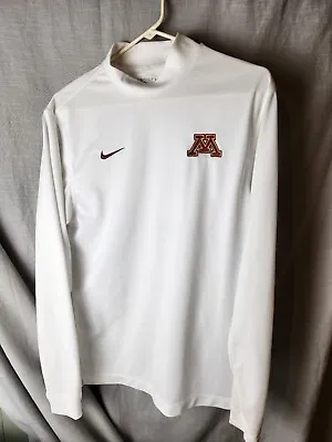 Minnesota Golden Gophers Nike Golf Long Sleeve Athletic Shirt Size Small • $17.80