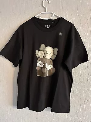 Uniqlo X KAWS UT Graphic T-Shirt Phaidon Black Grey Size M • £32.50