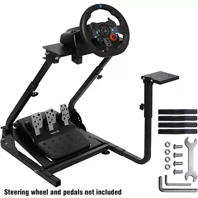 Hottoby Racing Steering Wheel Stand For Logitech G29 G920 G923 Thrustmaster T80 • $89.99