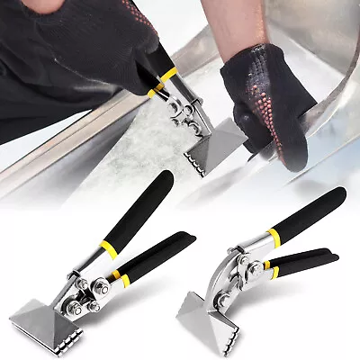 Sheet Metal Bender 3inch Alloy Steel Sheet Metal Hand Seamer Straight Jaw TyAhm • $34