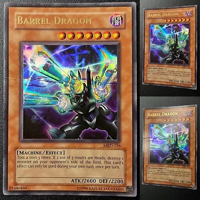 Yu-Gi-Oh! Barrel Dragon - MRD-126 - Ultra Rare - Unlimited Edition - Played • $5.67