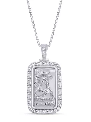 1.93ct Round Moissanite Jesus Mens Pendant Necklace 18  In 925 Sterling Silver • $377.16