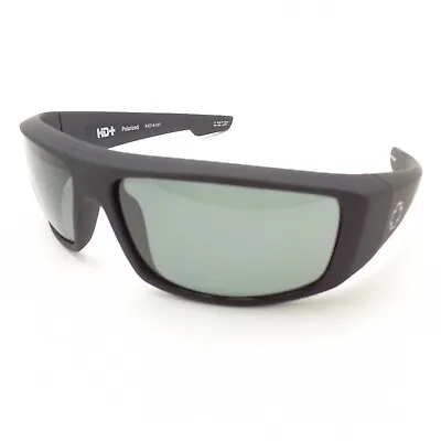 Spy Optics Logan Soft Matte Black Grey Green Polarized New Sunglasses Authentic • $132.95