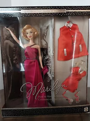 Barbie As Marilyn By Mattel 53982 How To Marry A Millionaire Vinyl RARE FRENCH • $90