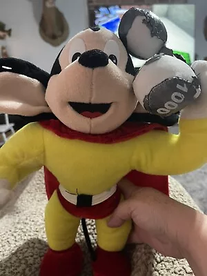 Toy Network 9  Mighty Mouse Plush 2003 Stuffed Animal • $8.99