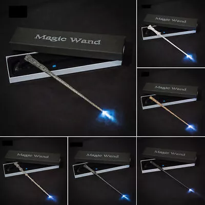 Harry Potter LED Light-up Magic Wand Hermione Dumbledore Cosplay Toys Gift Props • $19.99