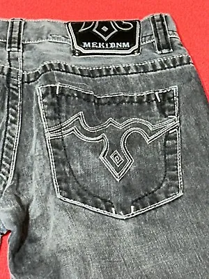 MEK DNM Dark Wash Sheffield Straight Jeans Men's Size 33 X29 • $9.99