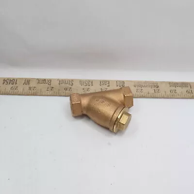 Y Strainer Filter Valve Connector Pipe Fittings Brass 1/2  BSPP Female • $4.05