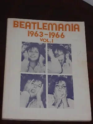 Vintage Beatle Mania 1963-1966 Volume 1 Warner Bros Sheet Music Song Book • $8.46