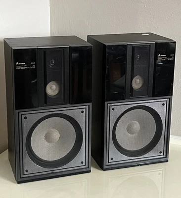 Mitsubishi SS-L90 60 Watt 8 OHM  Speaker System Set Made In Japan Vintage • $125