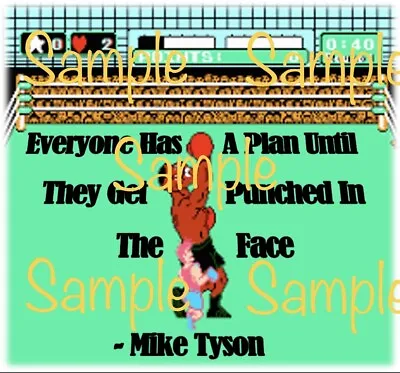 New Mike Tyson Punch Out Little Mac Boxing Custom Tee Shirt -Nintendo Size S-XXL • $14.99