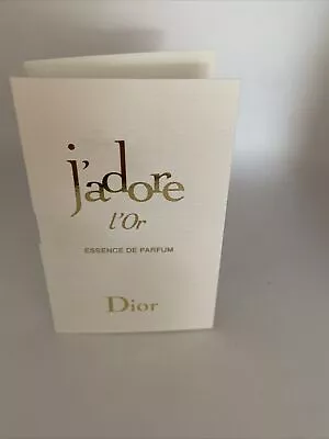 Dior J'adore L'Or Essence De Parfum Sample Spray 0.03oz/ 1ml New In Card • $6.99