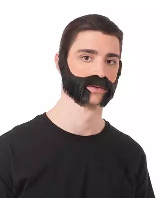 Anarchy Biker Black Moustache/Beard Costume Accessory One Size • $11.69