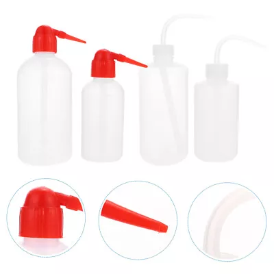 4pcs Lab Squeeze Wash Bottle Rinsing Bottle Plastic Spray Bottles Eye • $11.93