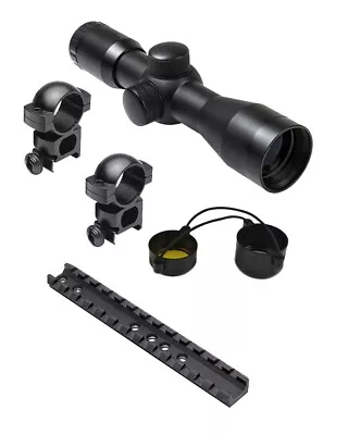 Compact 4x30 Scope + Rings + Rail Mount For Marlin 375 1894 1895 1993 Rifles • $60.40