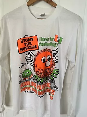 1983 Miami Hurricanes VS Nebraska Orange Bowl Tee  Size Small Brand New • $75