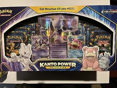 Pokemon TCG: Kanto Power Collection Box Mewtwo EX Xy Evolutions Sealed! • $250