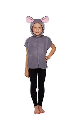 Girls Boys Mouse Animal Kids Fancy Dress Nativity School Play Outfit Costume • £7.99