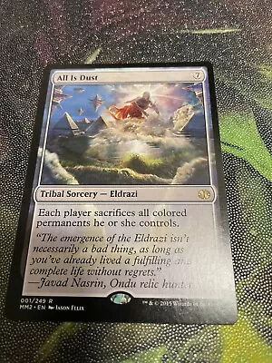 All Is Dust Modern Masters 2015 Mtg Magic Gathering • $4.73