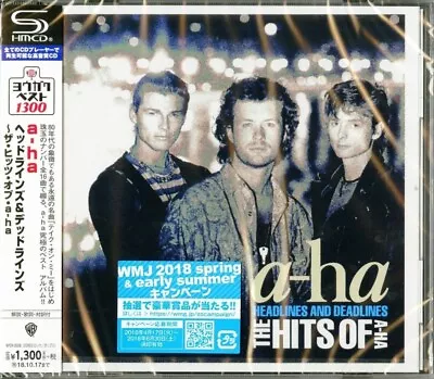A-Ha SHM-CD Headlines And Deadlines The Hits Of A-Ha Japan NEW • $26.54