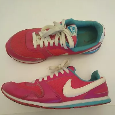 Nike Womens Eclipse II Running Shoes Pink 386199-614 Mesh Low Top Lace Up Sz 8.5 • $29.99