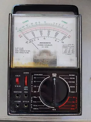 PARTS: Micronta Range Doubler Multitester 22-204B • $4